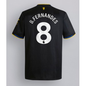 Fotbalové Dres Manchester United Bruno Fernandes #8 Třetí Oblečení 2025-26 Krátký Rukáv
